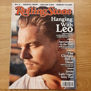 Rolling Stone Magazine Leonardo DiCaprio Cover - Aug 5, 2010